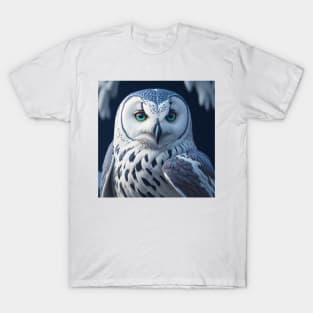 Snowy Owl Portrait T-Shirt